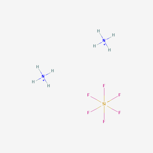 Ammonium hexafluorosilicate (CAS: 16919-19-0) - Chemical Structure and Molecular Formula 