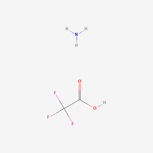 AMMONIUM TRIFLUOROACETATE chemical structure AMMONIUM TRIFLUOROACETATE (CAS: 3336-58-1) - Chemical Structure and Molecular Formula