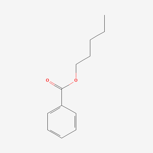 N-AMYL BENZOATE (CAS: 2049-96-9) - Chemical Structure and Molecular Formula 