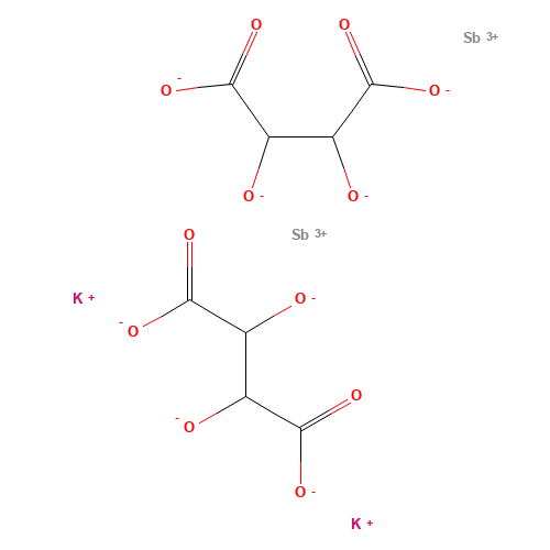L-Antimony potassium tartrate (CAS: 11071-15-1) - Related Chemical Product