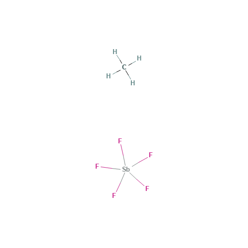 ANTIMONY(V) FLUORIDE COMPOUND WITH GRAPHITE (CAS: 59839-60-0) - Chemical Structure and Molecular Formula 