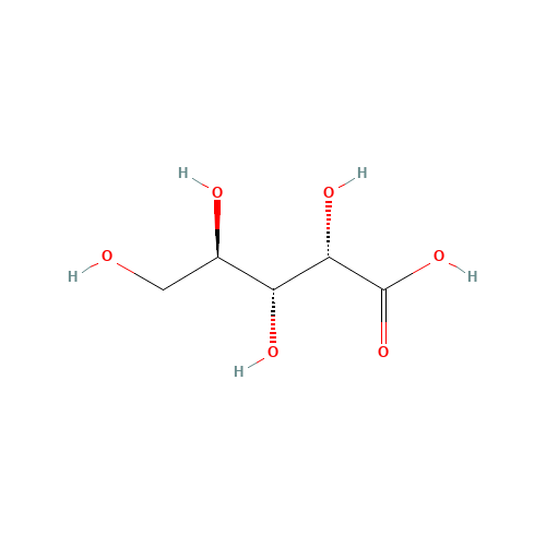 ARABINOIC ACID (CAS: 13752-83-5) - Chemical Structure and Molecular Formula 