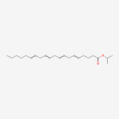 ARACHIDONIC ACID ISOPROPYL ESTER chemical structure ARACHIDONIC ACID ISOPROPYL ESTER (CAS: 119524-26-4) - Chemical Structure and Molecular Formula