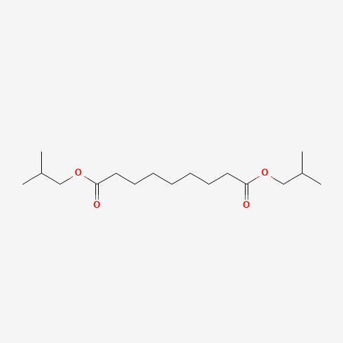 diisobutyl azelate (CAS: 105-80-6) - Chemical Structure and Molecular Formula 