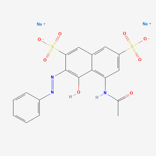 ACID RED 1 (CAS: 3734-67-6) - Chemical Structure and Molecular Formula 