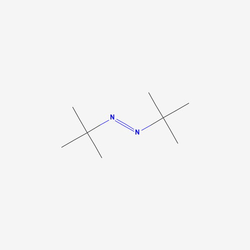 AZO-TERT-BUTANE (CAS: 927-83-3) - Chemical Structure and Molecular Formula 
