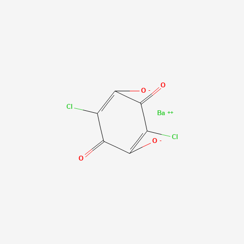 BARIUM CHLORANILATE (CAS: 13435-46-6) - Chemical Structure and Molecular Formula 