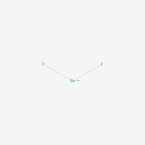 BARIUM IODIDE (CAS: 13718-50-8) - Chemical Structure and Molecular Formula 