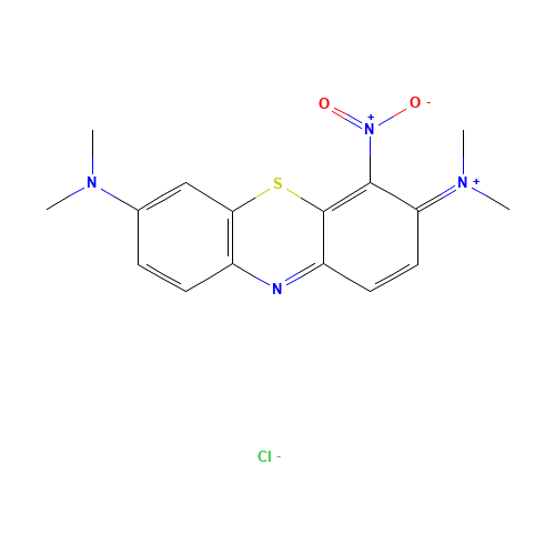 METHYLENE GREEN (CAS: 2679-01-8) - Chemical Structure and Molecular Formula 