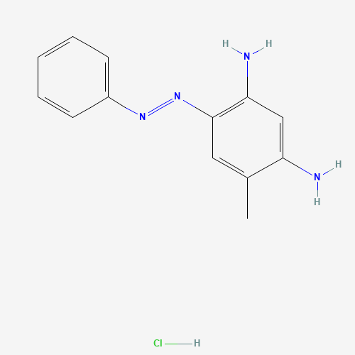 CHRYSOIDINE R (CAS: 4438-16-8) - Chemical Structure and Molecular Formula 