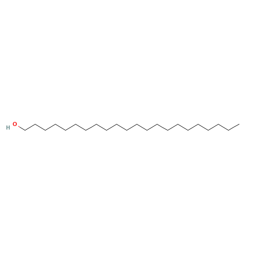 1-Docosanol (CAS: 661-19-8) - Chemical Structure and Molecular Formula 
