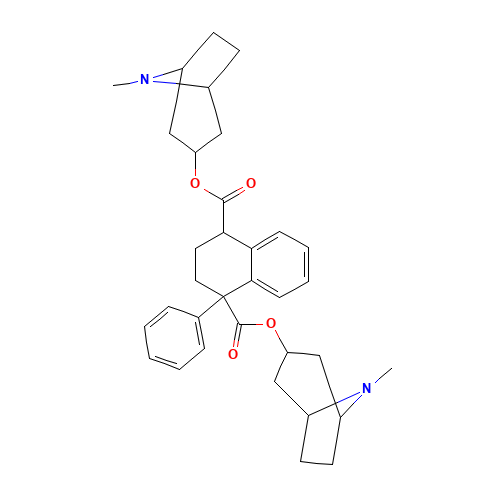 BELLADONNA TOTAL ALKALOIDS (CAS: 510-25-8) - Chemical Structure and Molecular Formula 