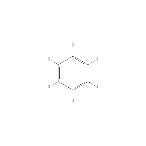 BENZENE-D6 (CAS: 1076-43-3) - Chemical Structure and Molecular Formula 
