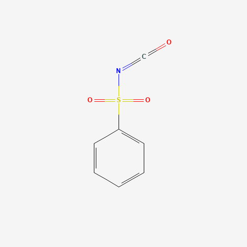 BENZENESULFONYL ISOCYANATE (CAS: 2845-62-7) - Chemical Structure and Molecular Formula 