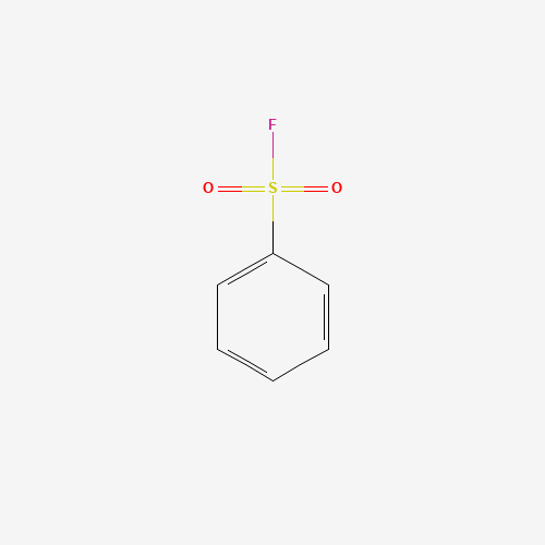 BENZENESULFONYL FLUORIDE (CAS: 368-43-4) - Chemical Structure and Molecular Formula 