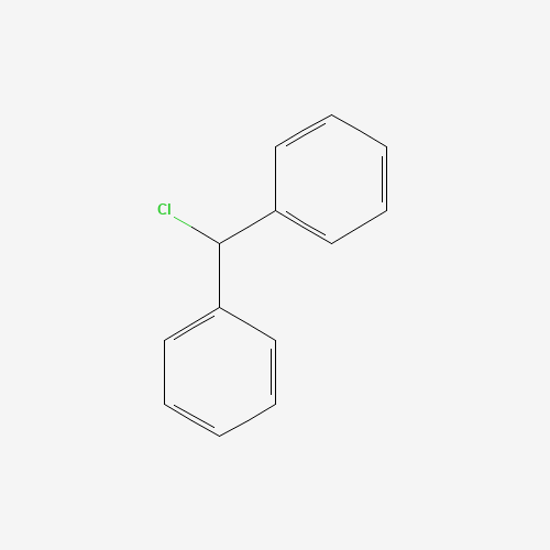Chlorodiphenylmethane (CAS: 90-99-3) - Chemical Structure and Molecular Formula 