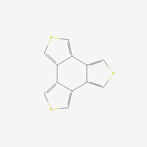 BENZO[1,2-C:3,4C':5,6C'']TRITHIOPHENE (CAS: 67466-80-2) - Chemical Structure and Molecular Formula 