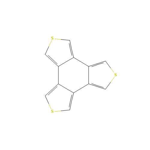 BENZO[1,2-C:3,4C':5,6C'']TRITHIOPHENE (CAS: 67466-80-2) - Chemical Structure and Molecular Formula 