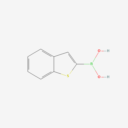 2-Benzothienylboronic acid (CAS: 98437-23-1) - Chemical Structure and Molecular Formula 