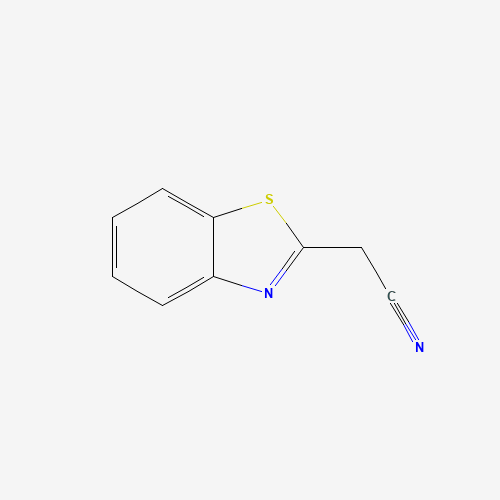 Benzothiazole-2-acetonitrile (CAS: 56278-50-3) - Chemical Structure and Molecular Formula 