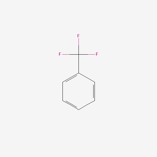 Benzotrifluoride (CAS: 98-08-8) - Chemical Structure and Molecular Formula 