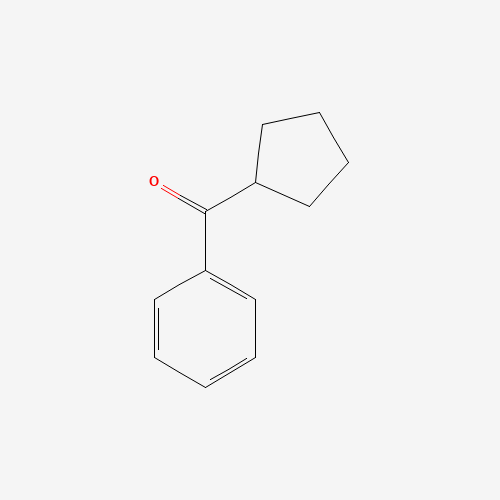 CYCLOPENTYL PHENYL KETONE chemical structure CYCLOPENTYL PHENYL KETONE (CAS: 5422-88-8) - Chemical Structure and Molecular Formula