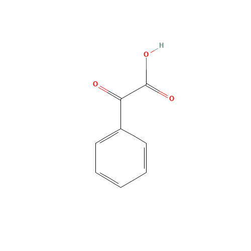 Benzoylformic acid (CAS: 611-73-4) - Chemical Structure and Molecular Formula 