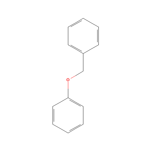 BENZYL PHENYL ETHER (CAS: 946-80-5) - Chemical Structure and Molecular Formula 
