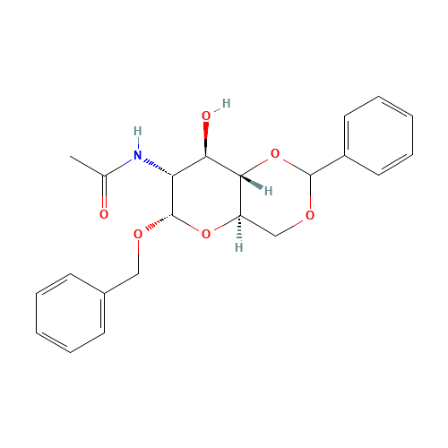 BENZYL 2-ACETAMIDO-4,6-O-BENZYLIDENE-2-DEOXY-ALPHA-D-GLUCOPYRANOSIDE (CAS: 13343-63-0) - Related Chemical Product