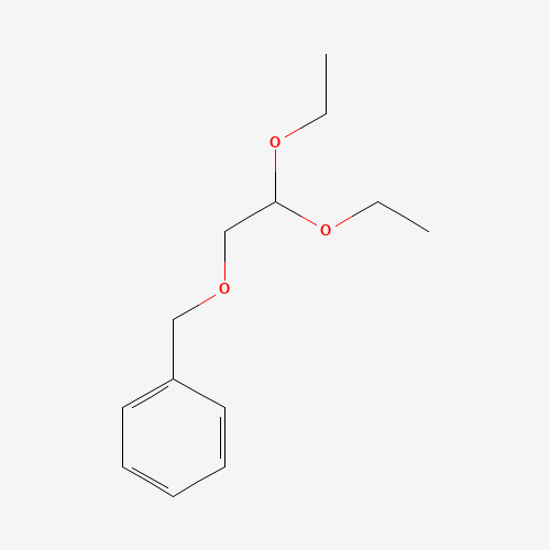 BENZYLOXYACETALDEHYDE DIETHYL ACETAL (CAS: 42783-78-8) - Chemical Structure and Molecular Formula 