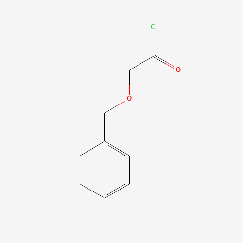 Benzyloxyacetyl chloride (CAS: 19810-31-2) - Chemical Structure and Molecular Formula 
