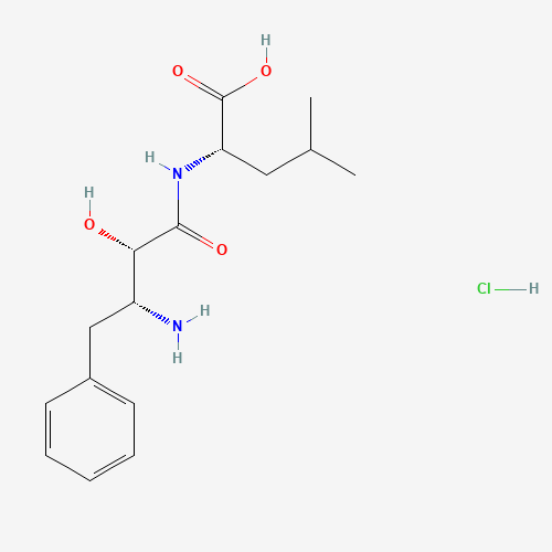 BESTATIN HYDROCHLORIDE chemical structure BESTATIN HYDROCHLORIDE (CAS: 65391-42-6) - Chemical Structure and Molecular Formula