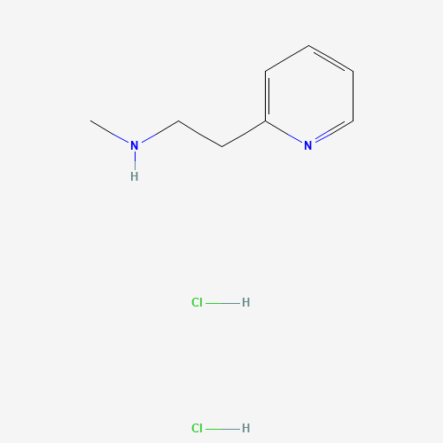 Betahistine dihydrochloride (CAS: 5579-84-0) - Chemical Structure and Molecular Formula 