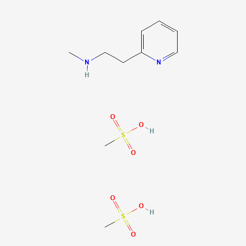 Betahistine mesylate (CAS: 54856-23-4) - Chemical Structure and Molecular Formula 