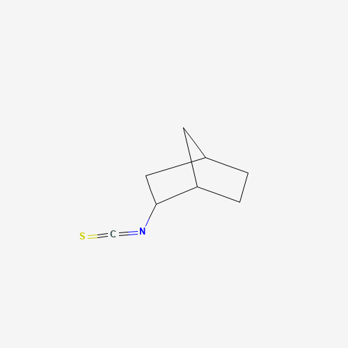 2-ISOTHIOCYANATO-BICYCLO[2.2.1]HEPTANE (CAS: 14370-23-1) - Chemical Structure and Molecular Formula 