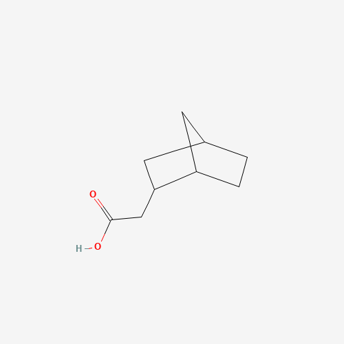 2-NORBORNANEACETIC ACID (CAS: 1007-01-8) - Chemical Structure and Molecular Formula 
