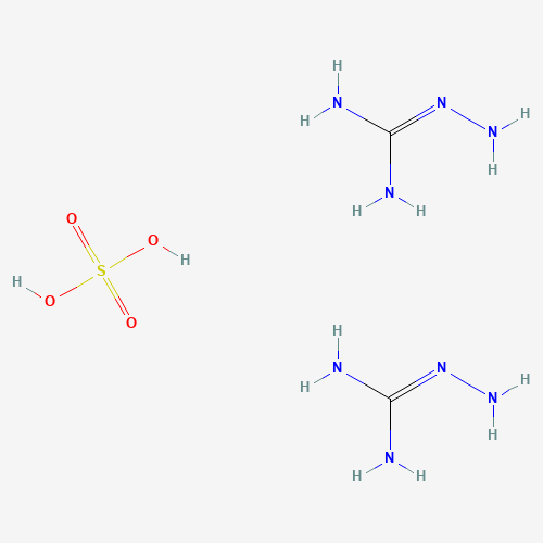 AMINOGUANIDINE HEMISULFATE (CAS: 996-19-0) - Chemical Structure and Molecular Formula 
