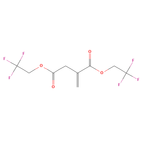 BIS(2,2,2-TRIFLUOROETHYL) ITACONATE (CAS: 104534-96-5) - Related Chemical Product