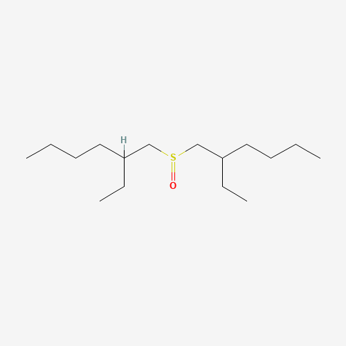 BIS(2-ETHYLHEXYL) SULFOXIDE chemical structure BIS(2-ETHYLHEXYL) SULFOXIDE (CAS: 82374-34-3) - Chemical Structure and Molecular Formula