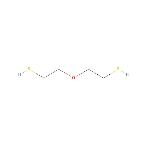 2,2'-OXYDIETHANETHIOL (CAS: 2150-02-9) - Chemical Structure and Molecular Formula 