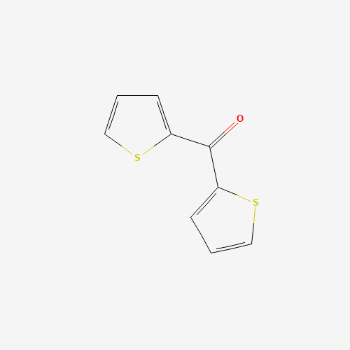 BIS(2-THIENYL) KETONE (CAS: 704-38-1) - Chemical Structure and Molecular Formula 