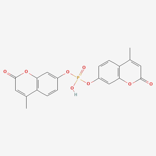 BIS(4-METHYLUMBELLIFERYL)PHOSPHATE (CAS: 51379-07-8) - Chemical Structure and Molecular Formula 
