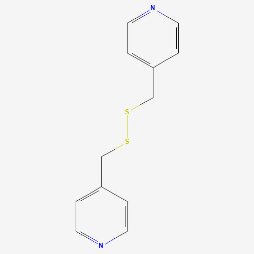 4,4'-(DITHIODIMETHYLENE)DIPYRIDINE (CAS: 1020-71-9) - Chemical Structure and Molecular Formula 