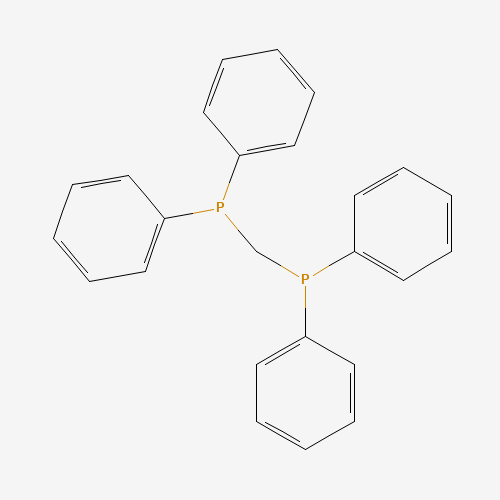 Bis(diphenylphosphino)methane (CAS: 2071-20-7) - Chemical Structure and Molecular Formula 