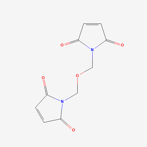 BIS-MALEIMIDOMETHYL ETHER (CAS: 15209-14-0) - Chemical Structure and Molecular Formula 