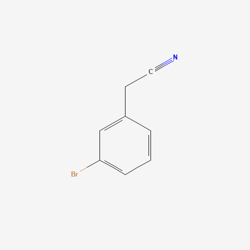 3-Bromophenylacetonitrile chemical structure 3-Bromophenylacetonitrile (CAS: 31938-07-5) - Chemical Structure and Molecular Formula