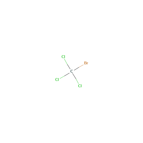 Bromotrichloromethane (CAS: 75-62-7) - Chemical Structure and Molecular Formula 