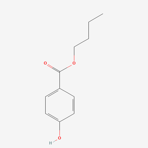 Butylparaben (CAS: 94-26-8) - Chemical Structure and Molecular Formula 