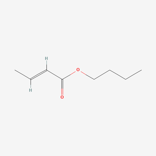 BUTYL CROTONATE (CAS: 7299-91-4) - Chemical Structure and Molecular Formula 
