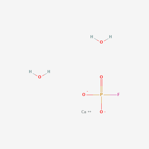 CALCIUM FLUOROPHOSPHATE (CAS: 37809-19-1) - Chemical Structure and Molecular Formula 